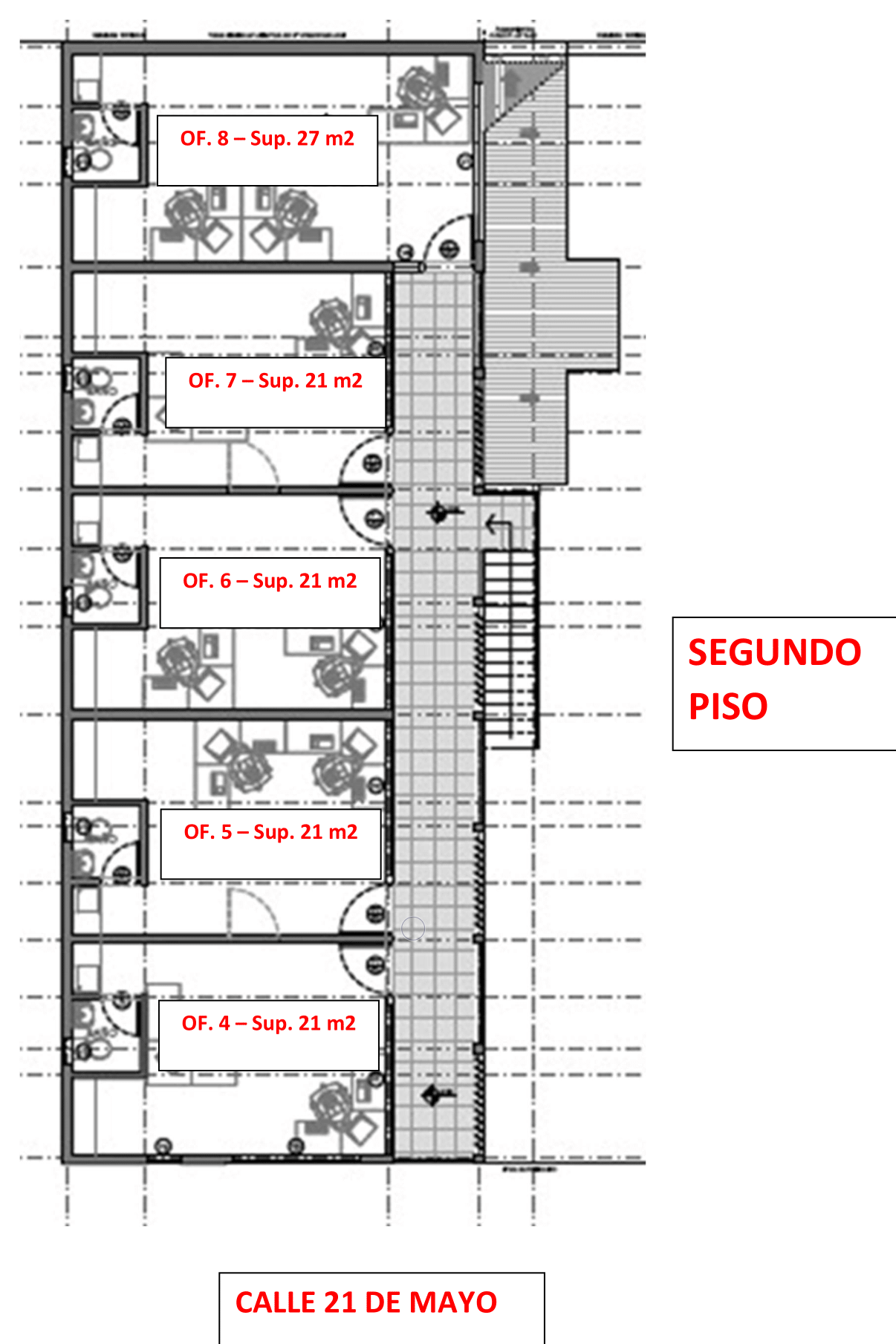 Plano Edificio Piso 2